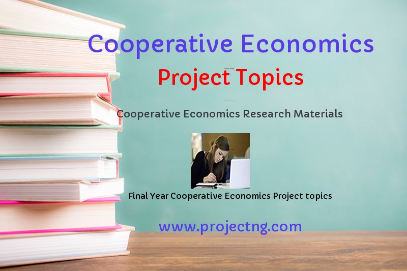 Cooperative Economics Examples