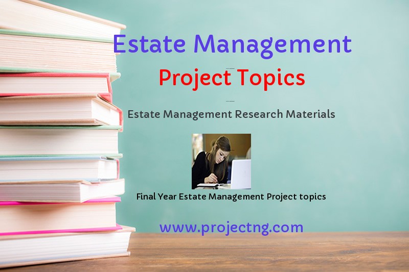 research topics in real estate management