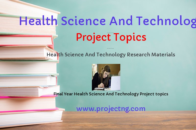 good health topics for a project