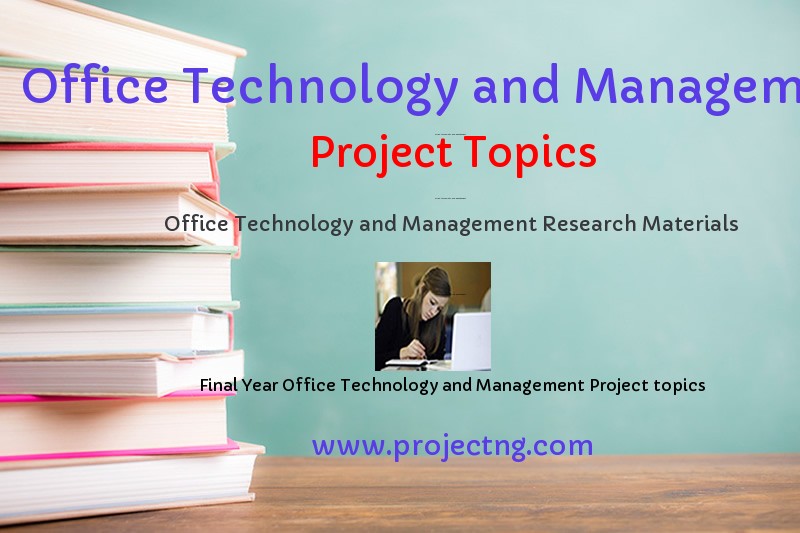 research topics on office management