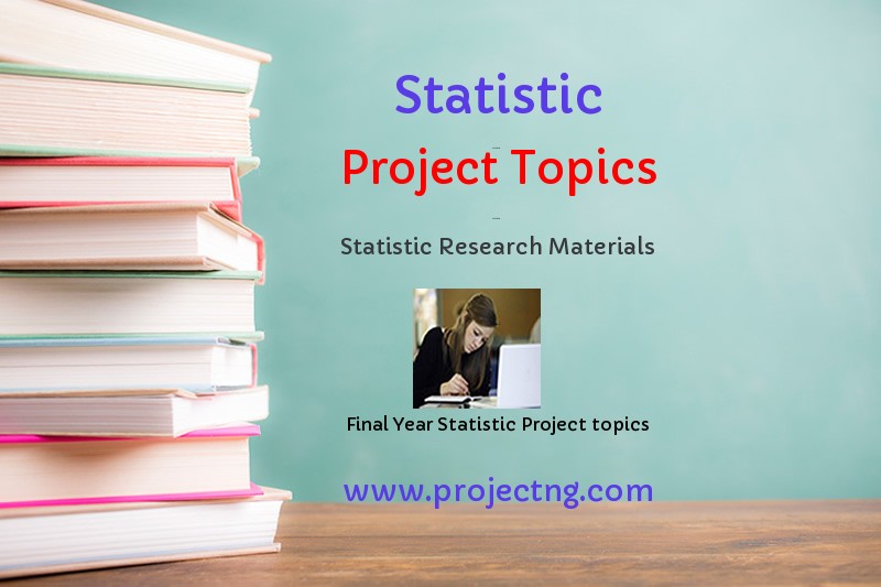 statistics research project topic