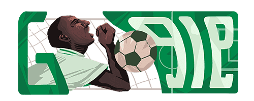 Google Honors Nigerian Football Legend Rashidi Yekini On His 60th Birthday With A Doodle