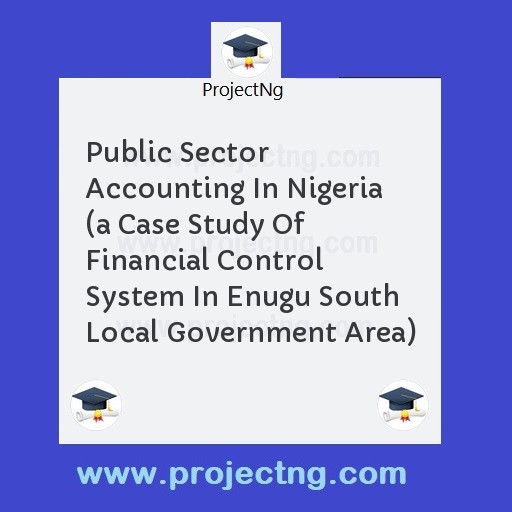 Public Sector Accounting In Nigeria 