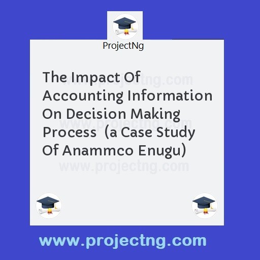 The Impact Of Accounting Information On Decision Making Process  