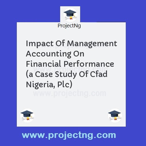 Impact Of Management Accounting On Financial Performance 