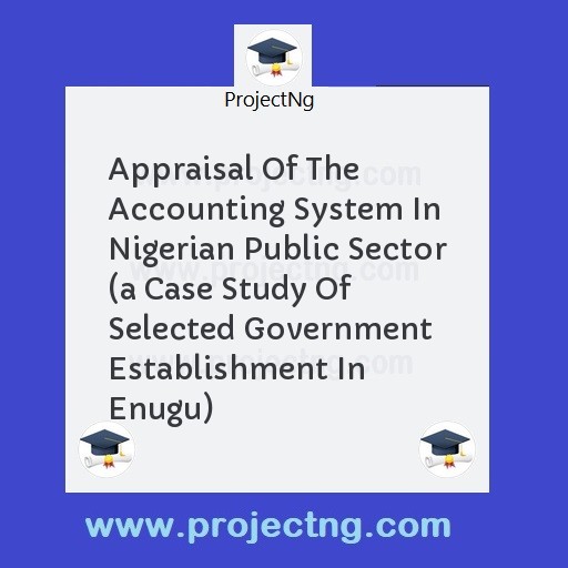 Appraisal Of The Accounting System In Nigerian Public Sector 