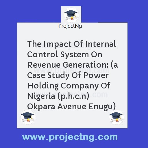 The Impact Of Internal Control System On Revenue Generation: 