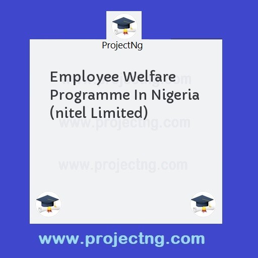 Employee Welfare Programme In Nigeria  (nitel Limited)