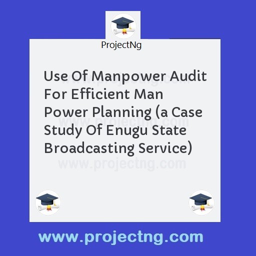 Use Of Manpower Audit For Efficient Man Power Planning 