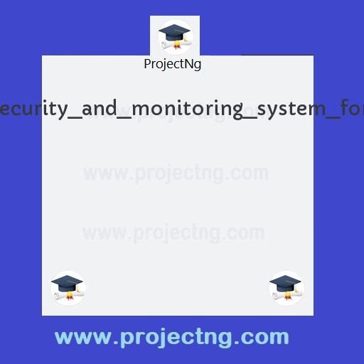 Computer based security and monitoring system for forensic experts