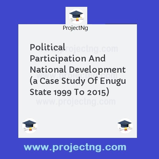 Political Participation And National Development 