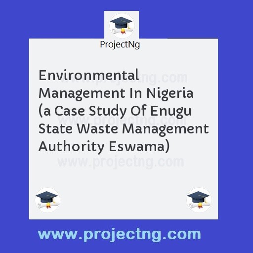 Environmental Management In Nigeria 
